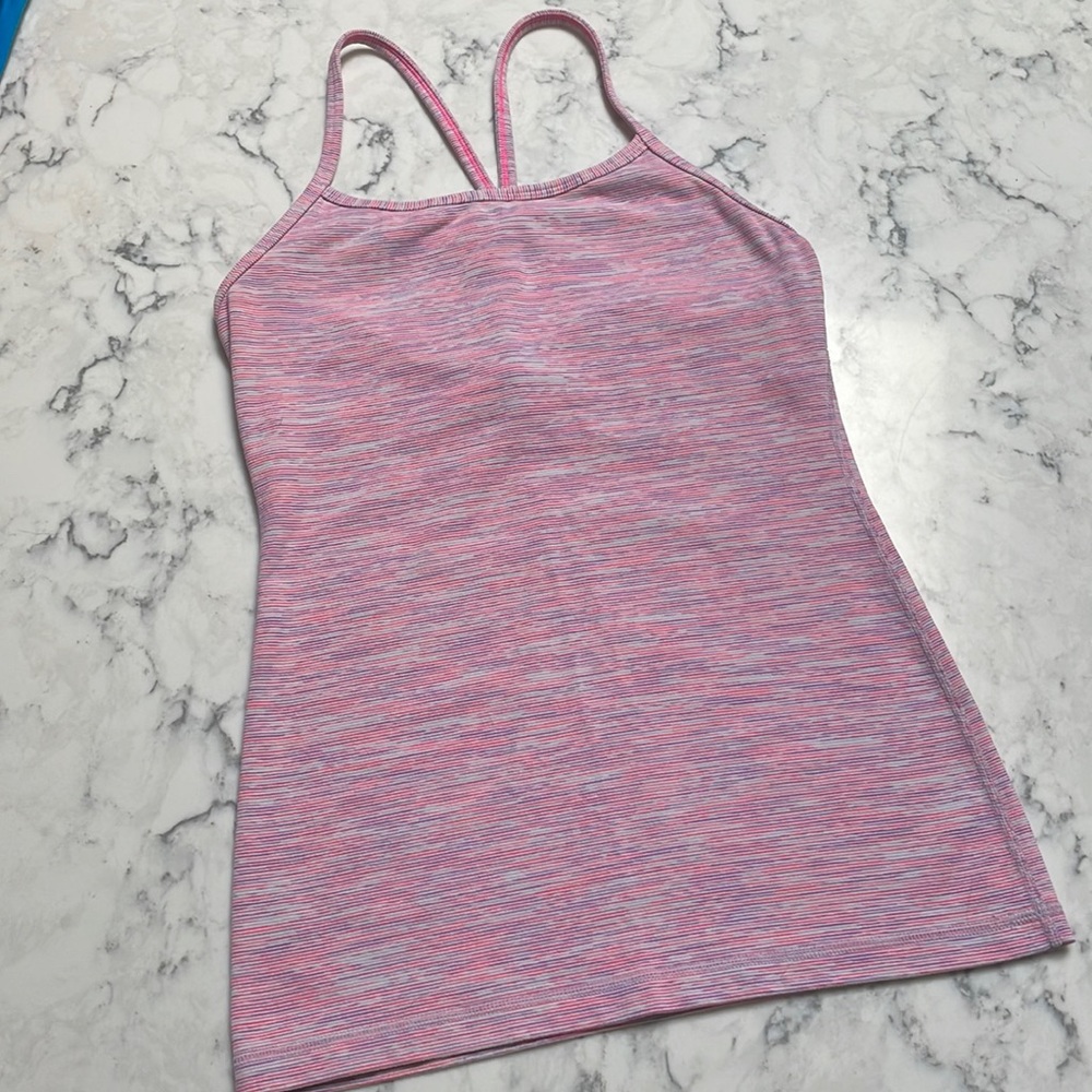 Multicolored Lululemon Power Y Tank